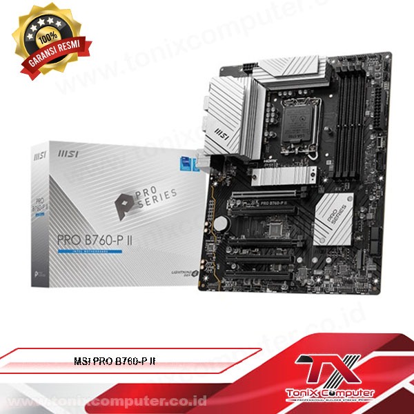 Jual MSI PRO B760-P II | Motherboard INTEL B760 LGA 1700 DDR5 ATX ...