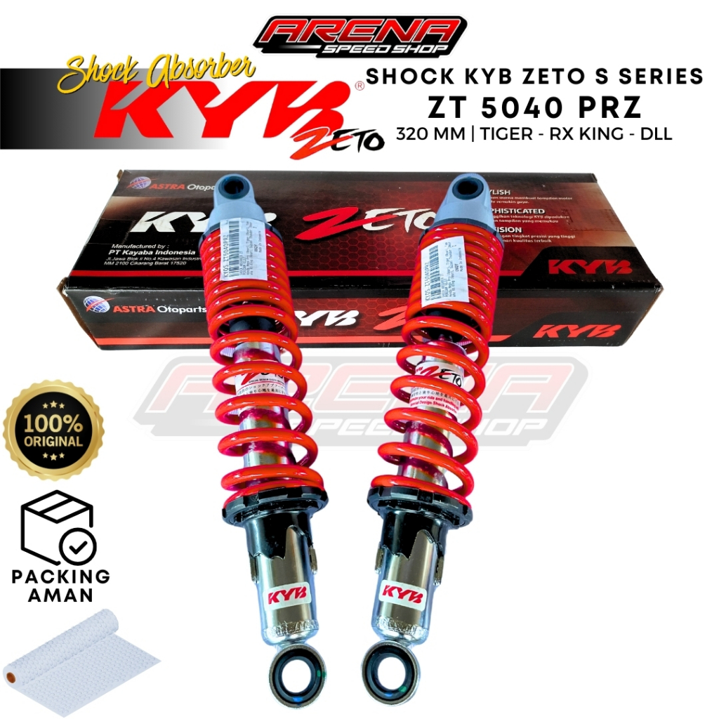 Jual KYB Zeto KYOS ZT5040 320mm - Shock Breaker Tiger RX King M Pro ...