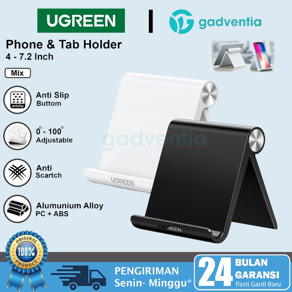 Jual UGREEN Stand Holder Tempat Dudukan Di Meja Untuk Hp Tablet iPad ...