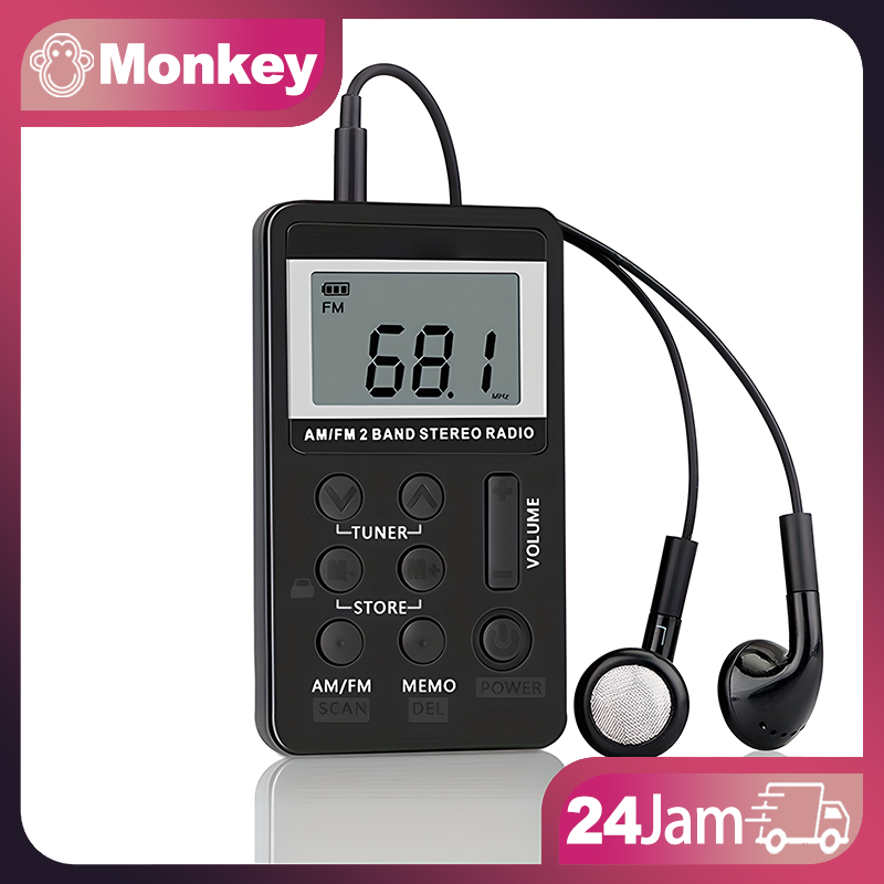 Jual RADIO MINI PORTABLE INTERNATIONAL 2 BAND FM - AM SPEAKER BATERAI ...