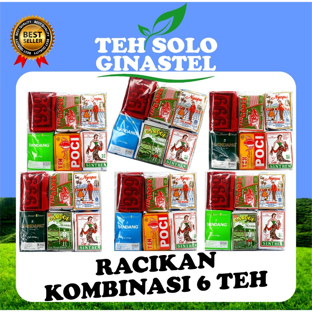 Jual Racikan 6 Teh Khas Solo Kombinasi Teh Dandang 999 Nyapu Sintren ...