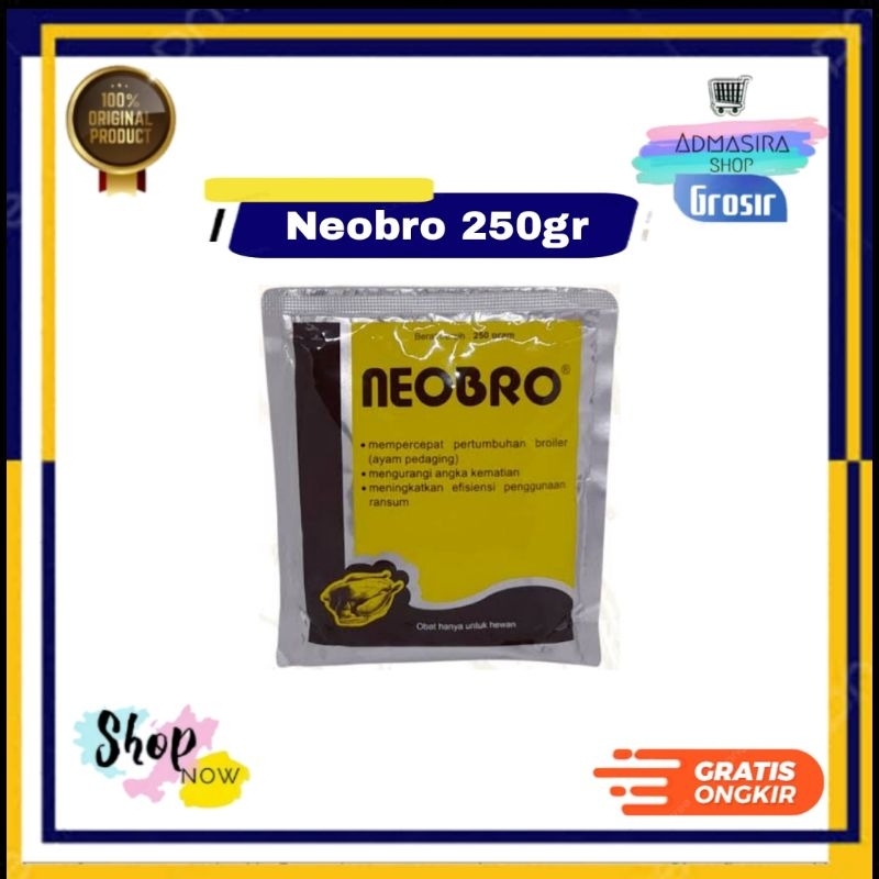 Jual NEOBRO 250Gram Medion Vitamin Penambah Nafsu Makan Ayam Pedaging ...