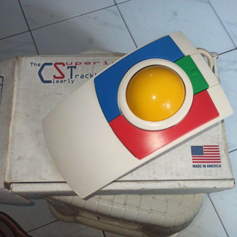 Jual Track Ball pc max kidtrac Clearly Superior Technologies Trackball ...