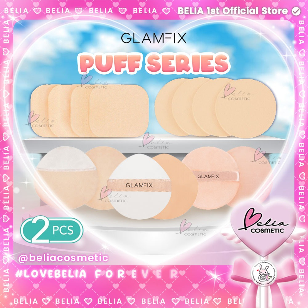 Jual BELIA Glam Fix Puff Camelia | Fix Summer Pocket Professional ...