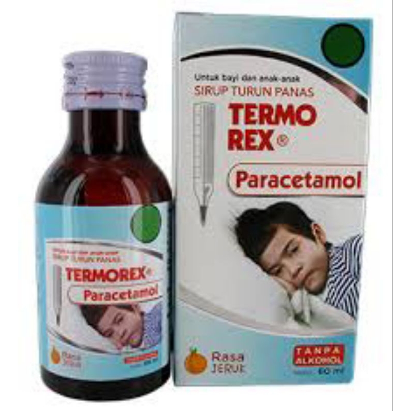 Jual TERMOREX SIRUP TURUN PANAS 60 ML (JERUK) | Shopee Indonesia