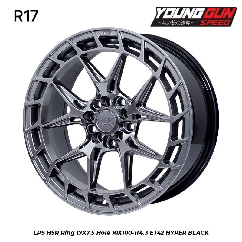 Jual Velg Racing 17 Xpander Terios Rush Luxio Grand Max Pelek HSR Ring ...