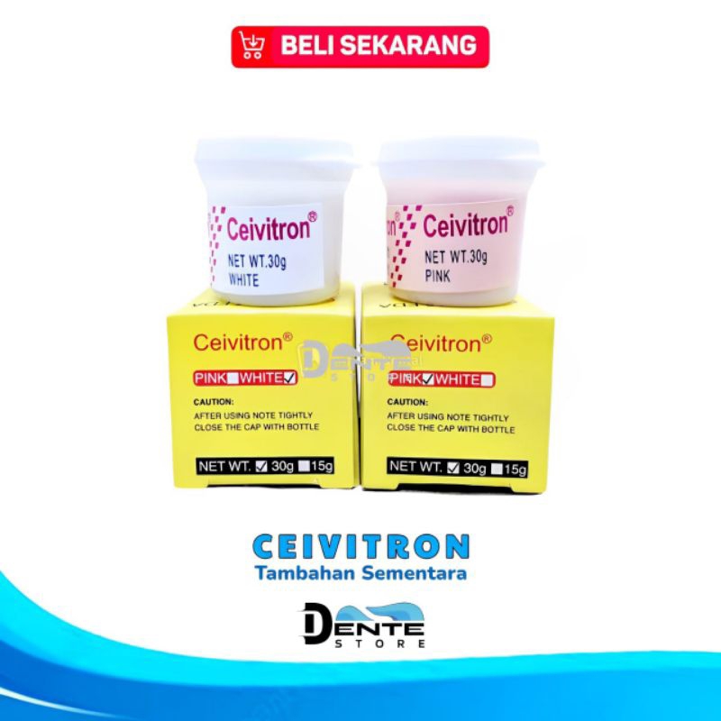 Jual Ceivitron / cavit / caviton tambalan gigi sementara | Shopee Indonesia