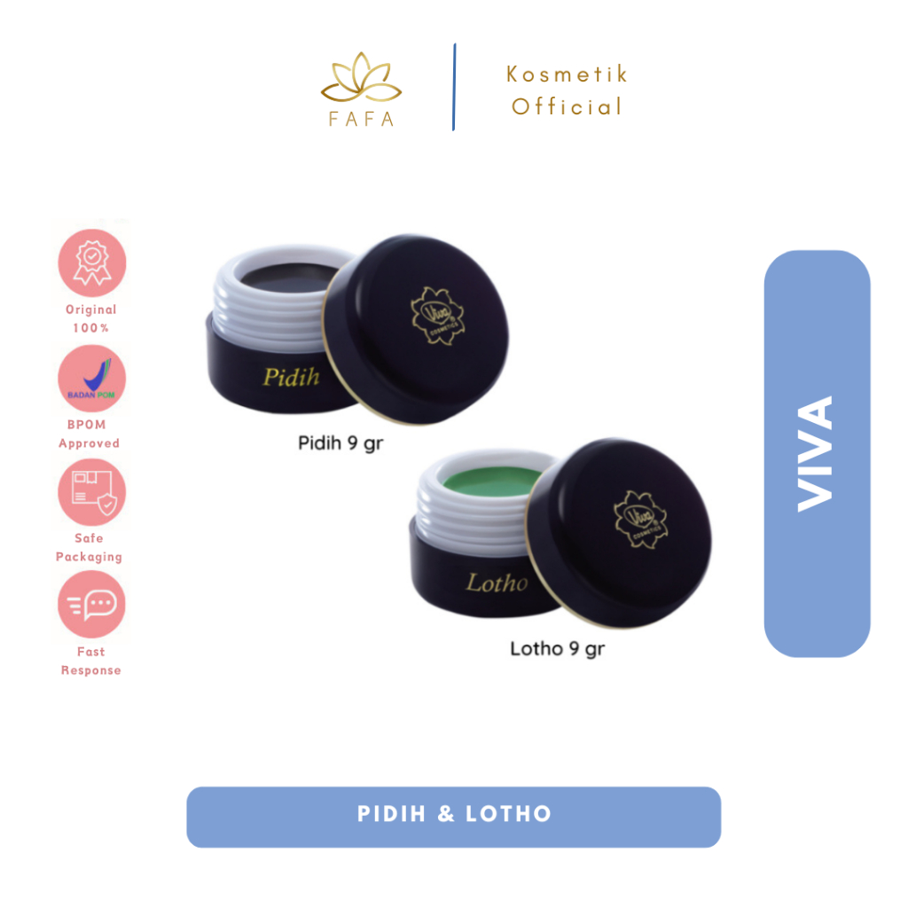 Jual VIVA Pidih & Lotho - Rias Paes Make Up Pengantin 9g | Shopee Indonesia