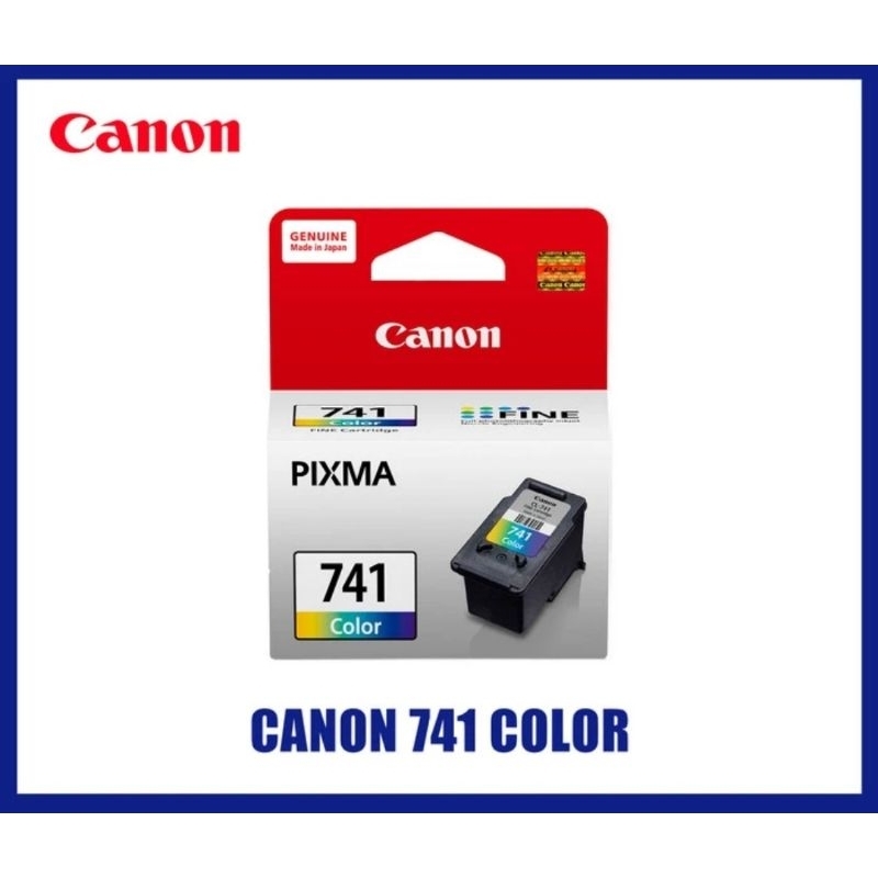 Jual Tinta Canon 741 Colour Original | Shopee Indonesia