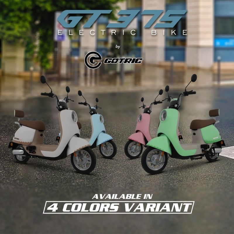 Jual Sepeda listrik/E-Bike/E-Moped Gotric GT-375 | Shopee Indonesia