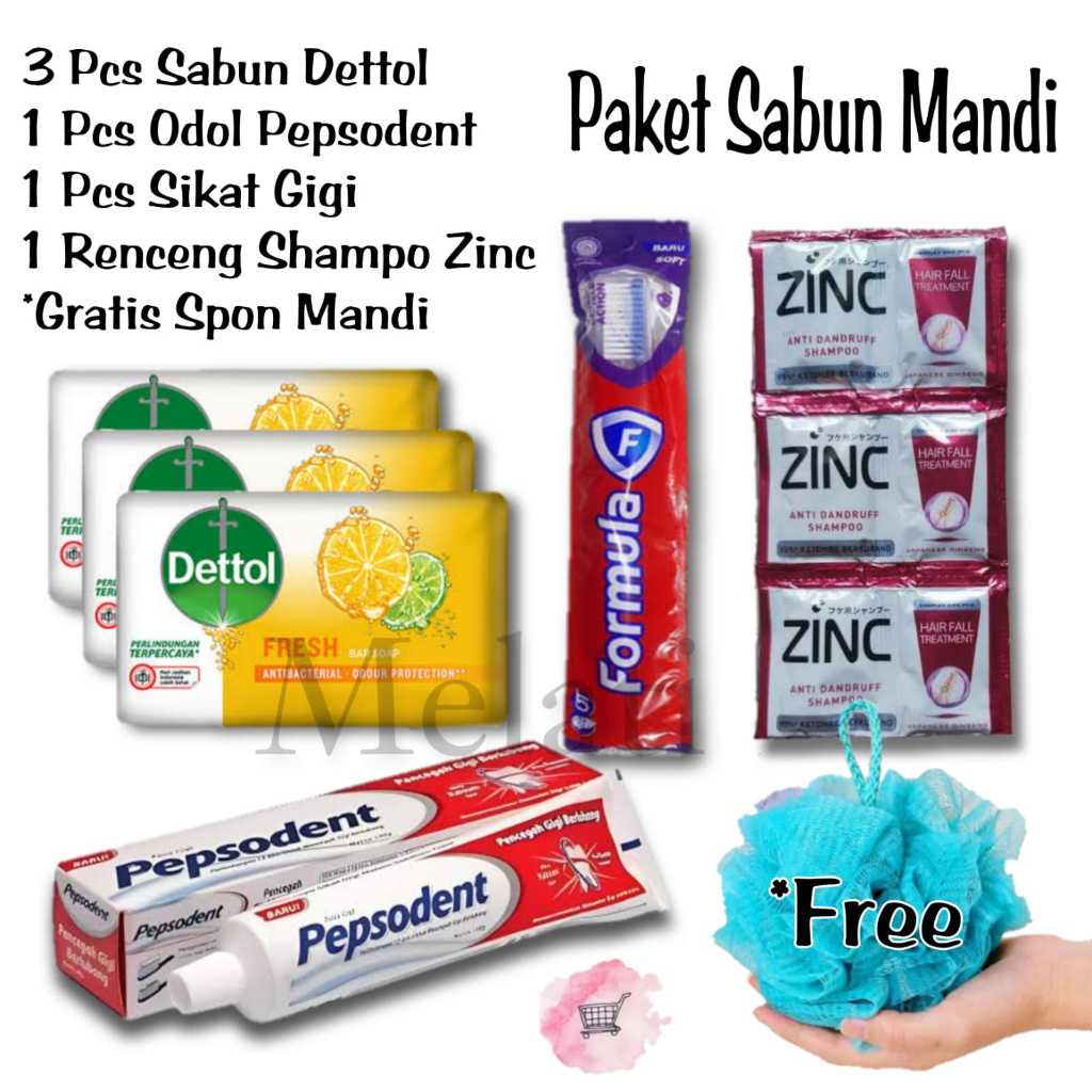 Jual Paket Hemat Sabun Mandi / Paket Sabun Mandi / Perawatan Tubuh