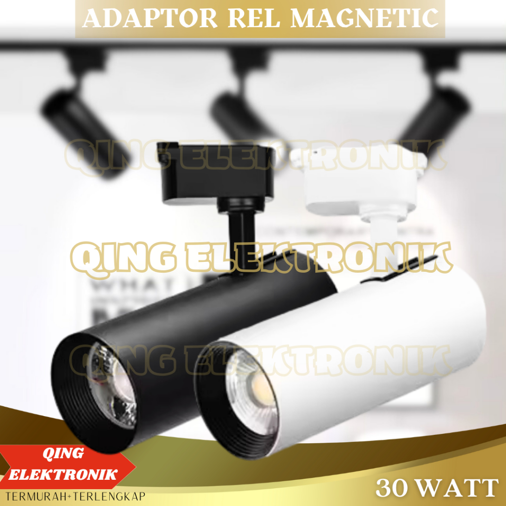 Jual Lampu Sorot LED Track Rel Track Light LED Adjustable Rel Universal ...