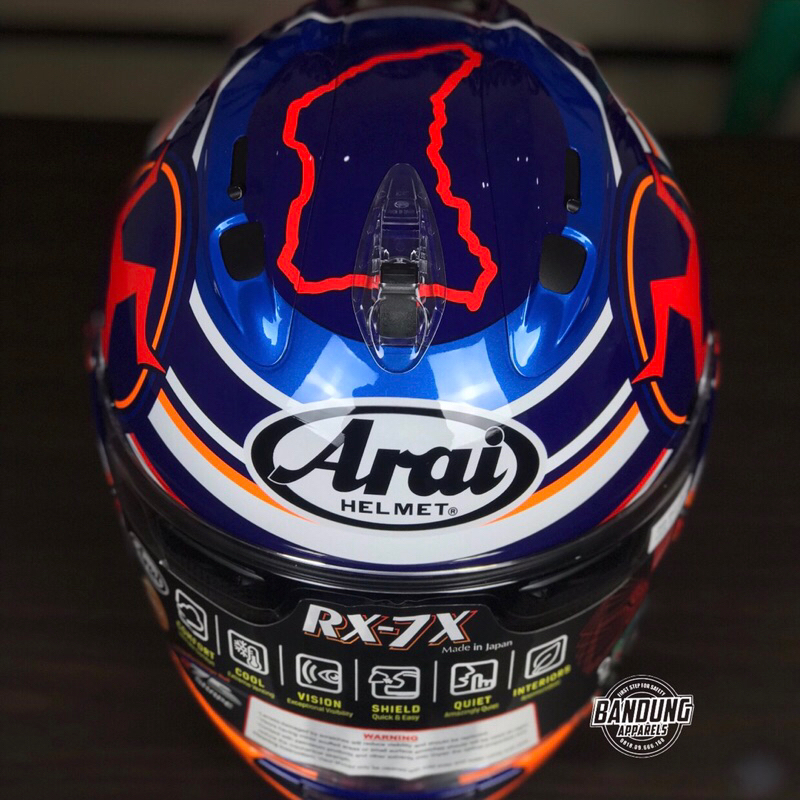 Jual Arai RX7X IOM TT 2024 Isle Of Man Arai IOM TT 2024