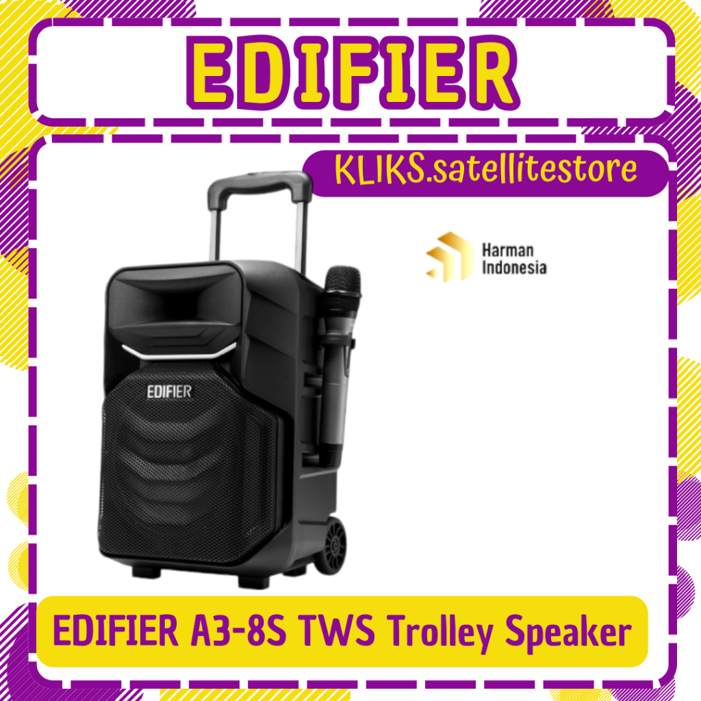 Jual EDIFIER A3-8S TWS Trolley Speaker | Shopee Indonesia