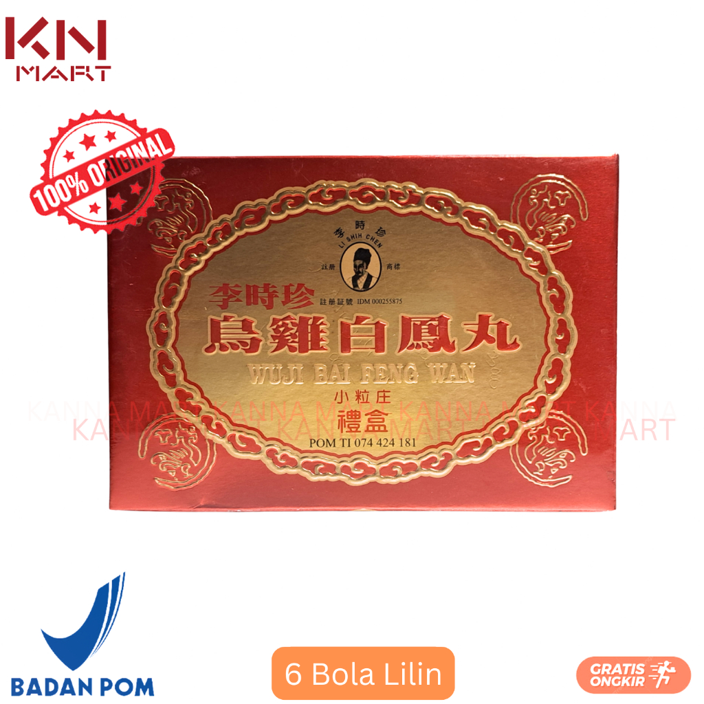 Wuji Bai Feng Wan Li Shih Chen 50 PILL X 6 BOLA