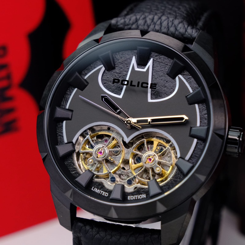 Jual Jam tangan Police Limited Edition Series Batman original Garansi 1 ...