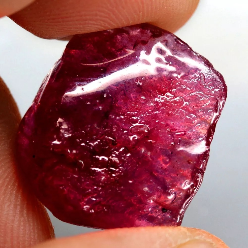 Jual bahan batu ruby alami madagaskar kode batu c049 | Shopee Indonesia