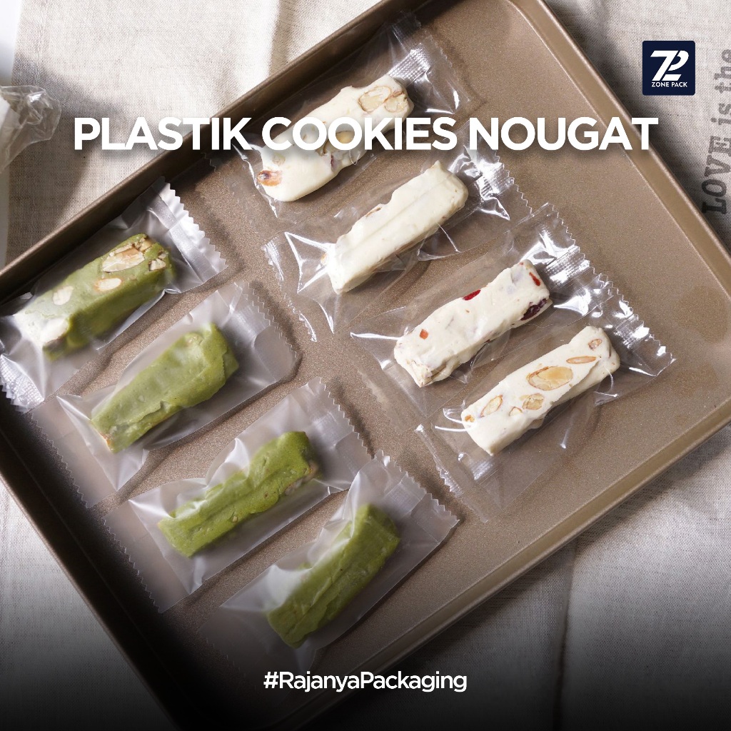 Jual Plastik Nougat Permen Polos 4 x 9.5 cm | Plastik Kemasan Coklat ...