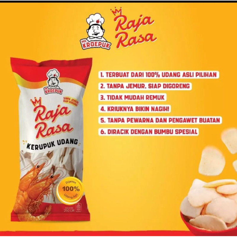 Jual MR KROEPOK ( KRUPUK RAJA RASA ) | Shopee Indonesia