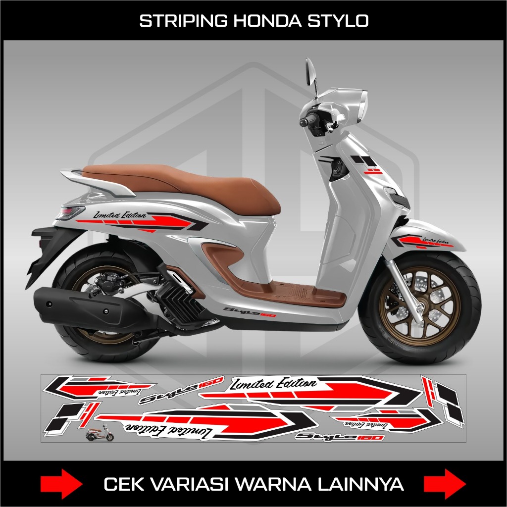 Jual STIKER MOTOR HONDA STYLO LIMITED EDITION - STRIPING LIST VARIASI ...