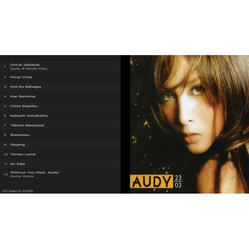 Jual audy cd album 23-03 | Shopee Indonesia