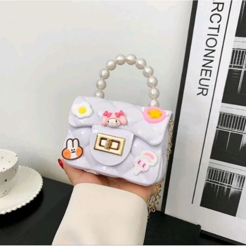 Jual PAKAI STICKER TAS MINI JELLY BISA PAKE OLEH ANAK/DEWASA (T043 ...