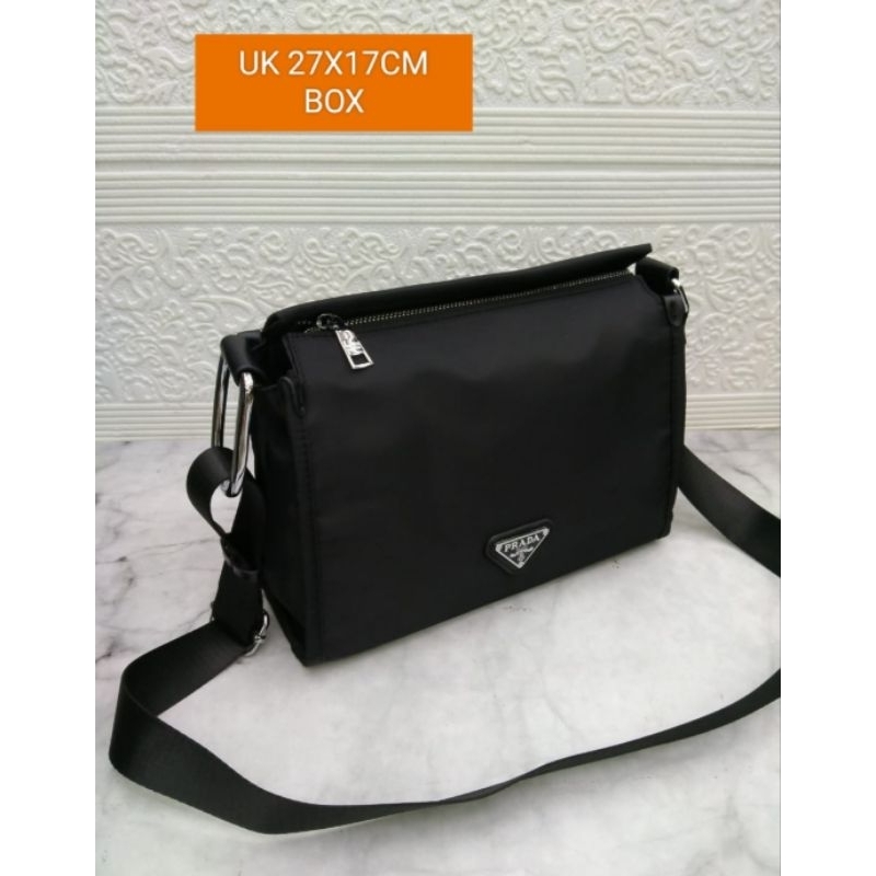 Jual Purpleshop-SLINGBAG PRADONG UK27+BOX | Shopee Indonesia