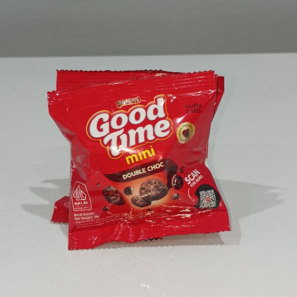 Jual Good Time Mini Double Chocolate 18gr (3pcs) | Shopee Indonesia