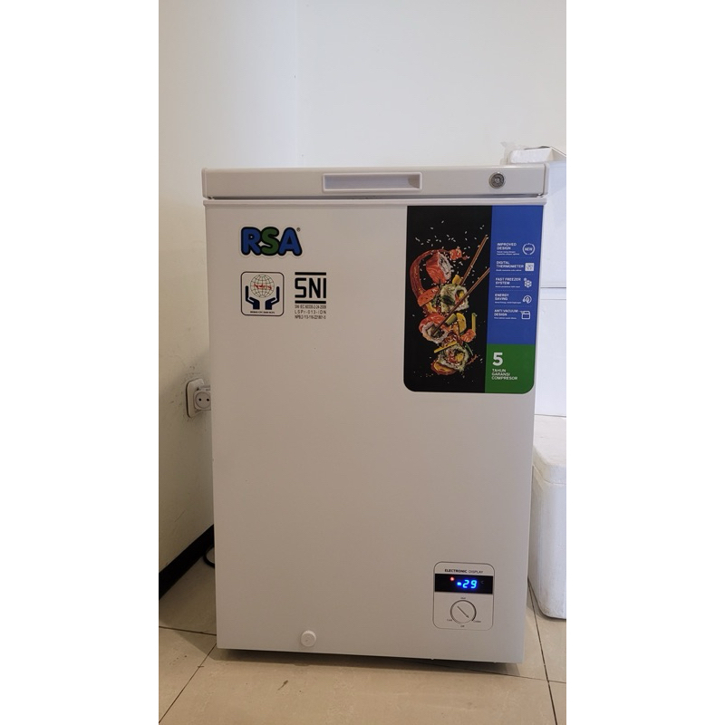 Jual RSA Freezer box CF 110 / CF110 Kapasitas 100 Liter | Shopee Indonesia