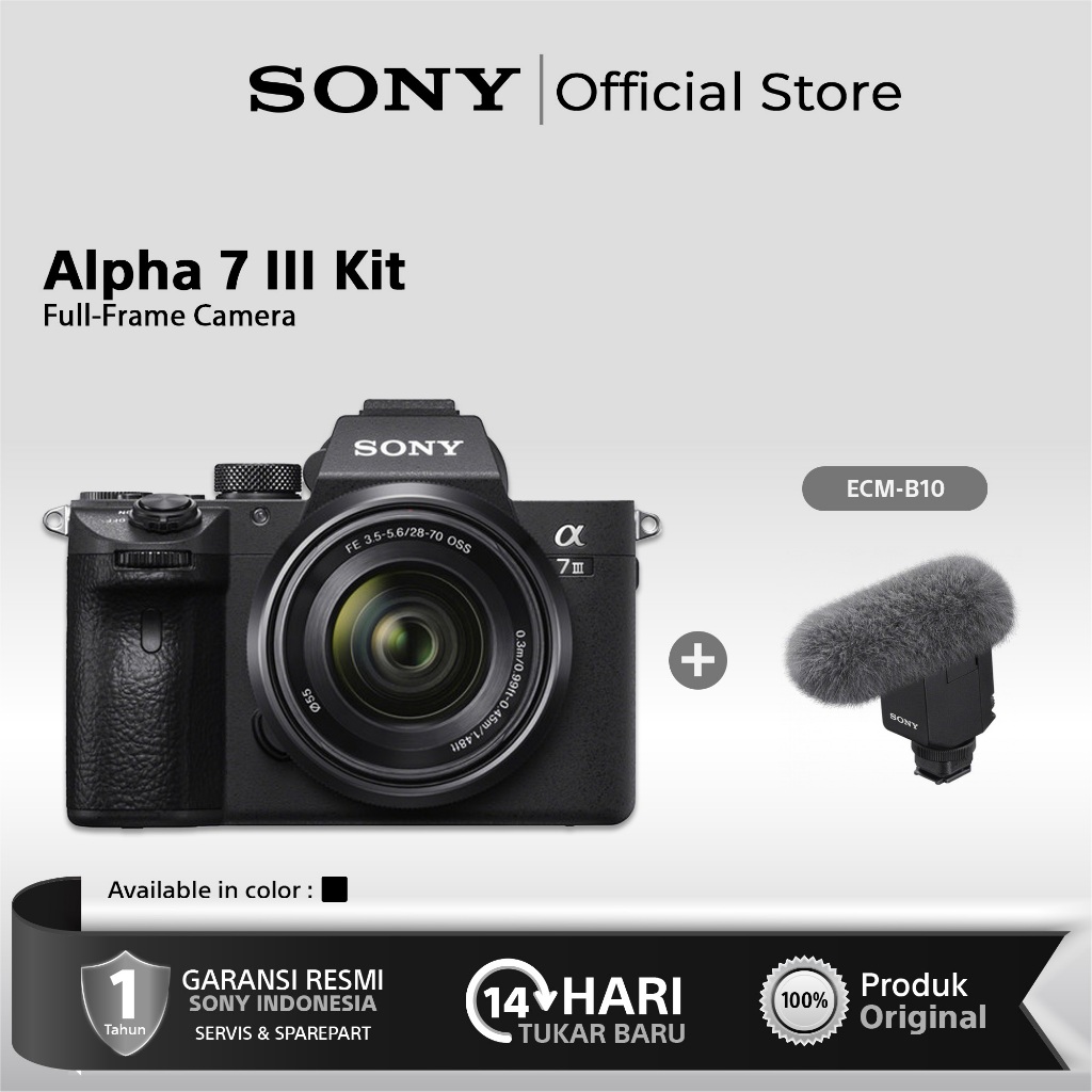 28 70mm Sony A7m3 Camera SONY ALPHA A7III Kit SEL2870 Full Frame E
