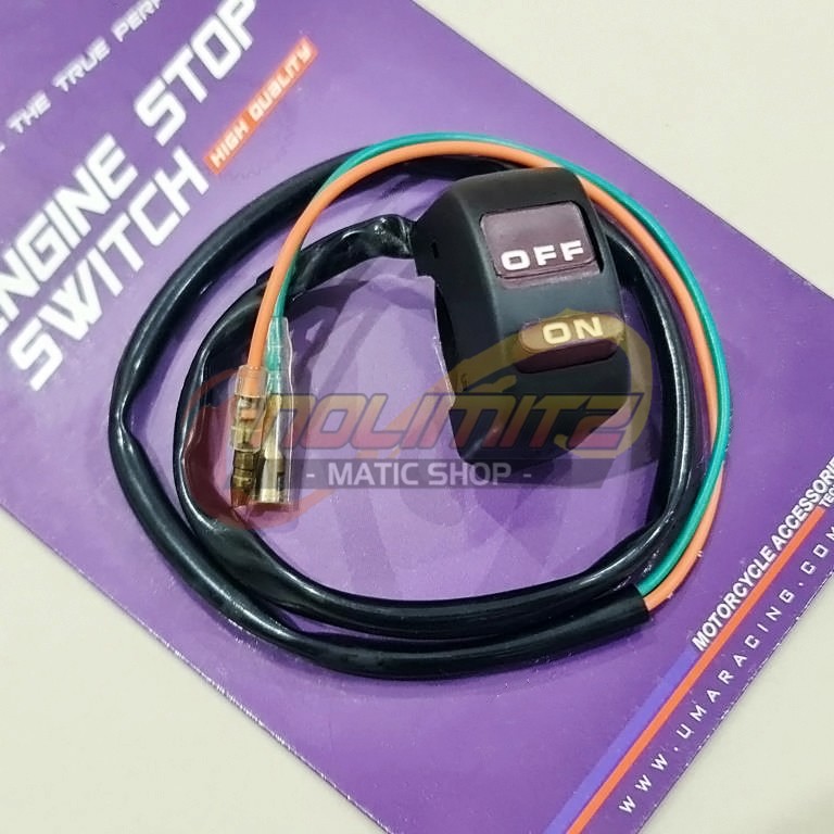 Jual Saklar On Off Uma Racing Engine Stop Switch | Shopee Indonesia