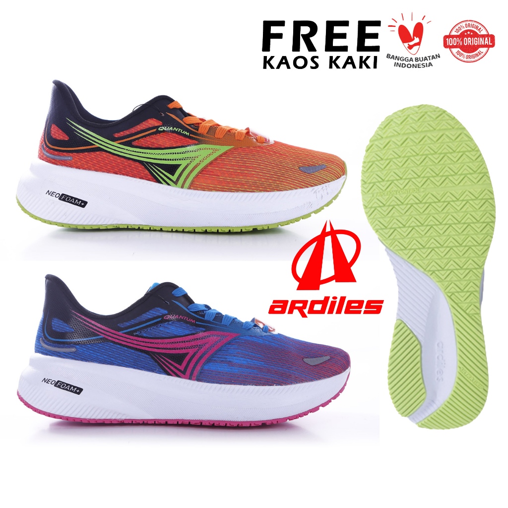 Jual Sepatu Lari Ardiles Nfinity Quantum Original Sepatu Olahraga Senam ...