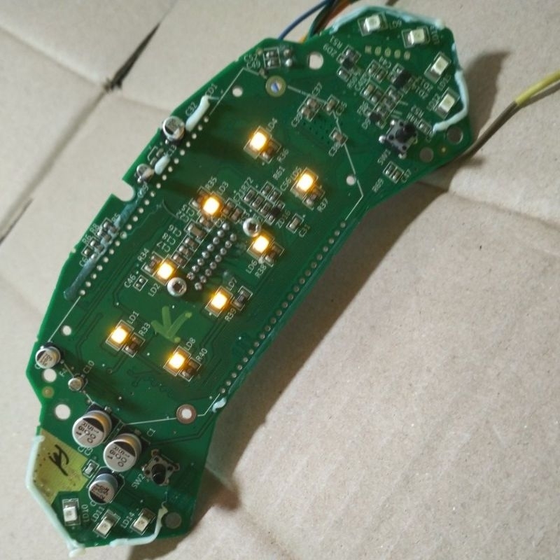 Jual pcb/mesin spidometer ninja mono (layar kuning) | Shopee Indonesia