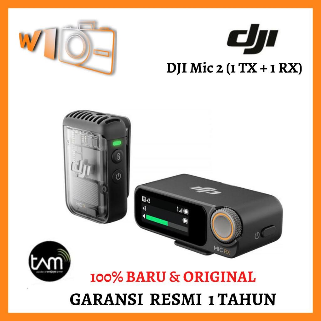 Jual DJI Mic 2 (1 TX + 1 RX) | Shopee Indonesia