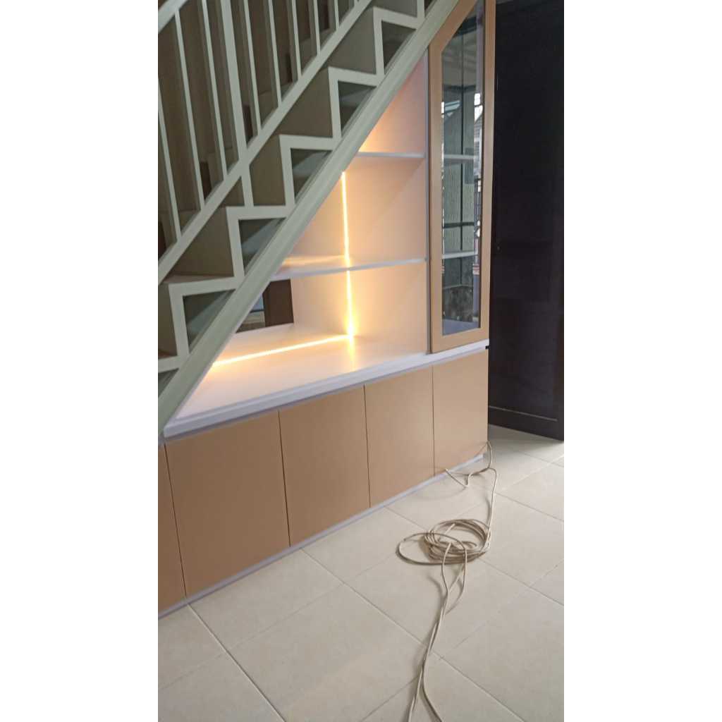 Jual Lemari Bawah Tangga Custom, Minimalis, Sidoarjo | Shopee Indonesia