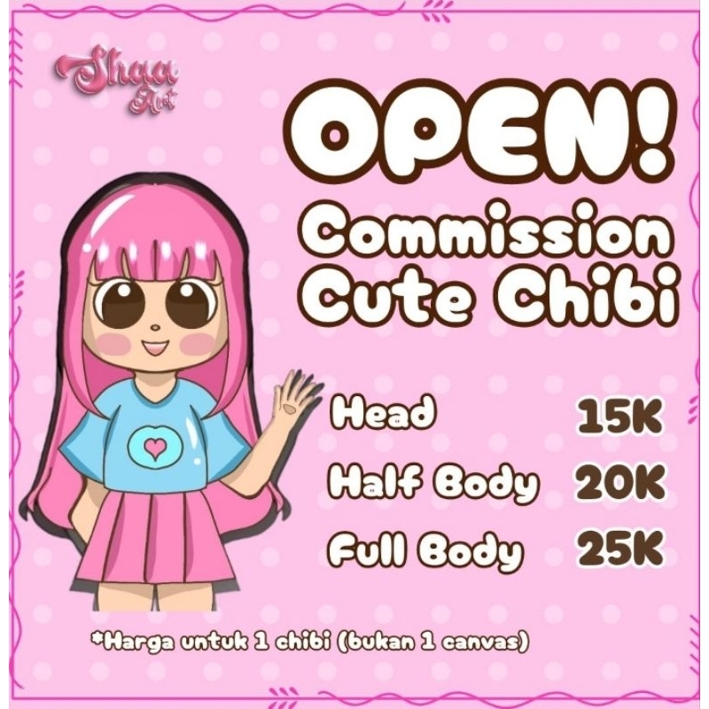 Jual CHIBI ART| JASA CHIBI ART| CHIBI ART COMMISSION OPEN | Shopee ...
