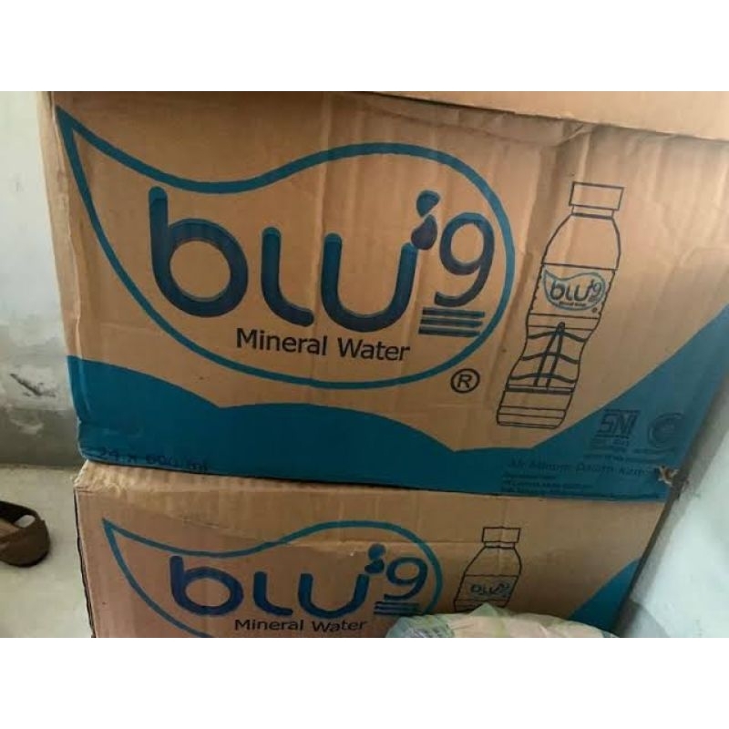 Jual blu9 air mineral botol isi 12 x 1500 ml shopee indonesia