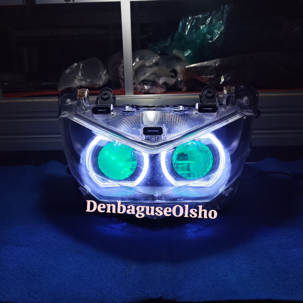 Jual LAMPU BILED YAMAHA NEW NMAX DOUBLE BILED AES EXSPERIENCE 2,5 INCH ...