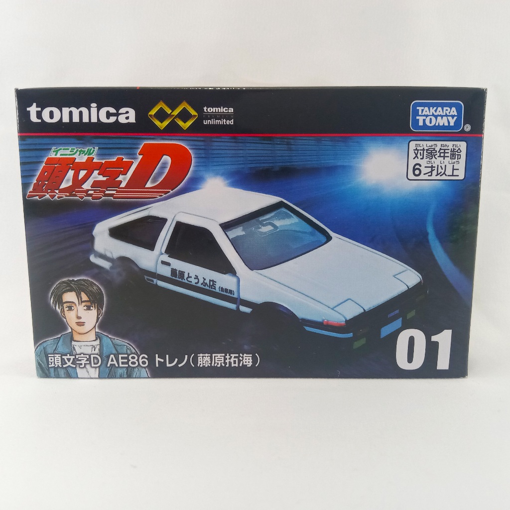MÔ HÌNH DREAM TOMICA INITIAL D AE86 TRUENO - CHÍNH HÃNG TAKARA TOMY