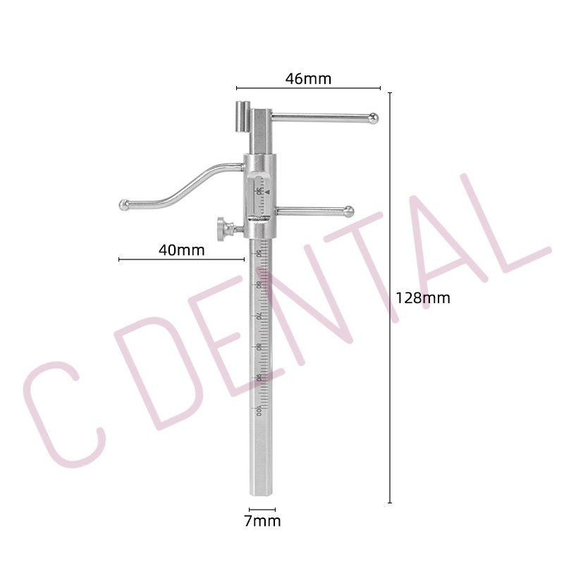 Jual Dental Prostho DVO Sliding Gauge Instrument Alat Ukur Dimensi ...