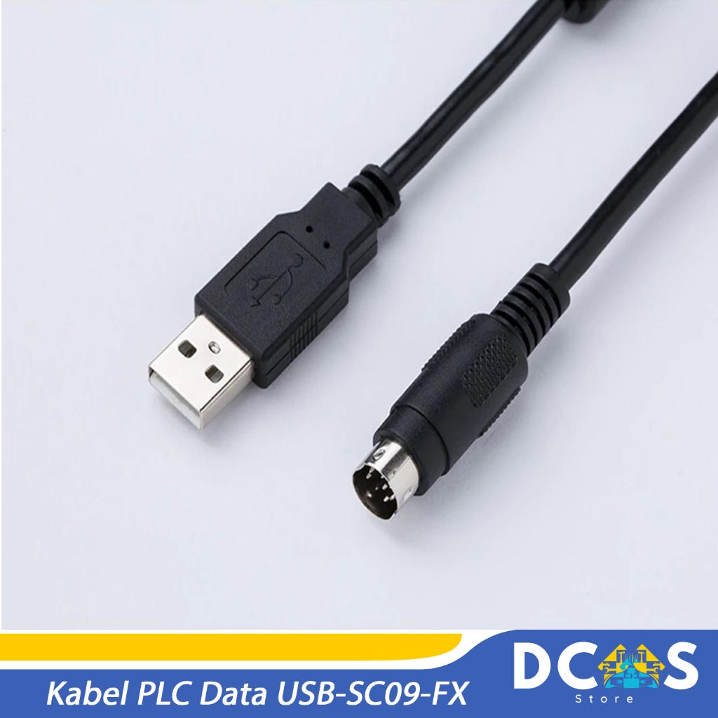 Jual USB-SC09-FX PLC data Programming Cable FOR MITSUBISHI FX Kabel PLC ...
