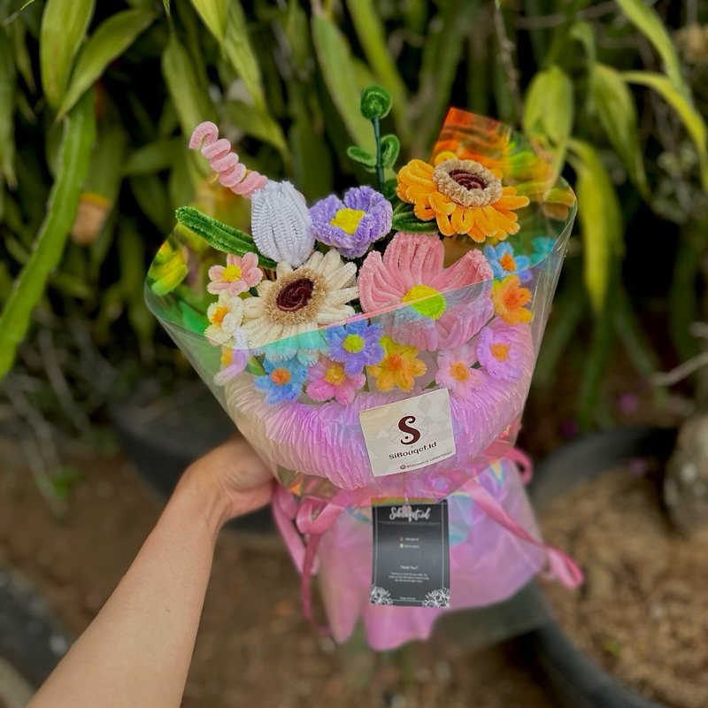 Jual ROUND FLOWER BOUQUET/ROUND BOUQUET | Shopee Indonesia