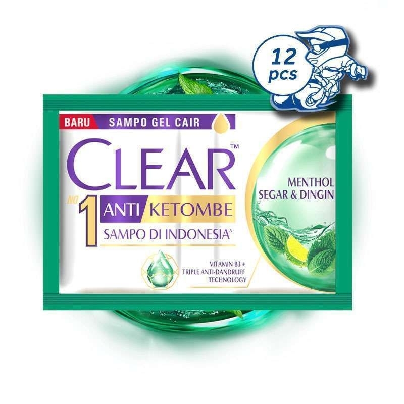 Jual CLEAR Shampo Sachet / 12 pcs ( 1 renceng ) | Shopee Indonesia