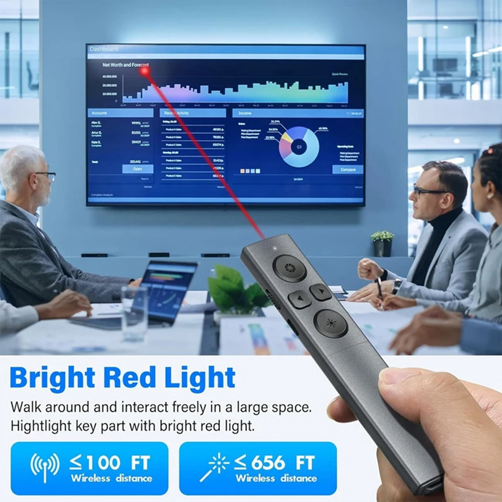 Jual KiiP Wireless LG12 Smart Laser Pointer 2-In-1 Type-C and USB ...