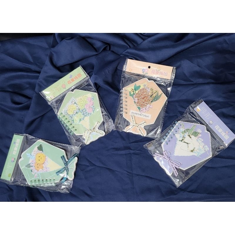 Jual notebook/buku memo bentuk bunga - Notebook Flower Shape – Buku ...