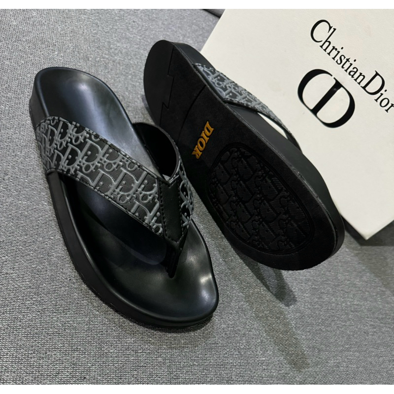 Jual sandal slip on premium || MIROR 12|| motif corak embos model jepit ...