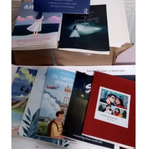 Jual jasa cetak Modul sof cover dan hard cover Novel | Shopee Indonesia