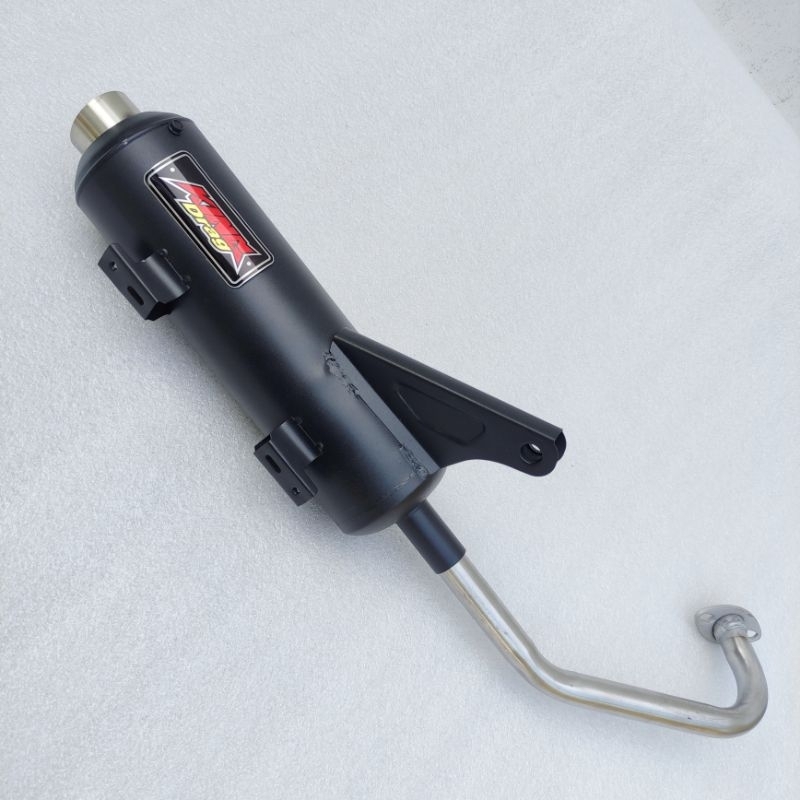 Jual King drag standard racing muffler pipe for mio sporty mio soul i ...