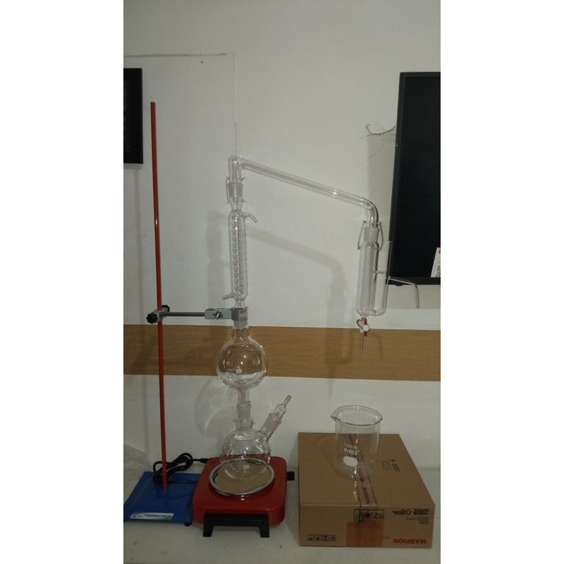 Jual alat destilasi custome pyrex | Shopee Indonesia