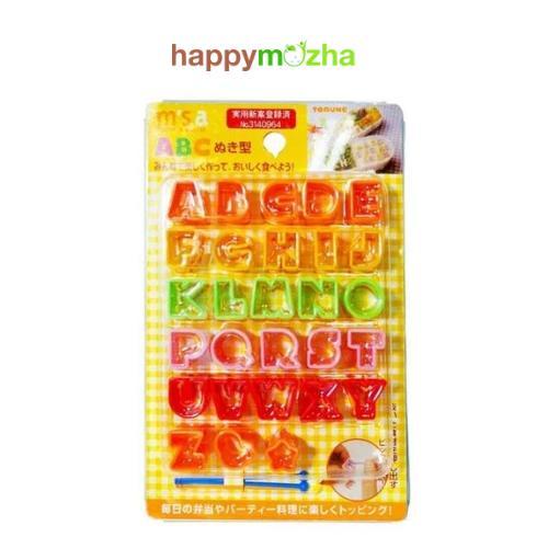 Jual Torune ABC Food Cutters Set Cetakan Keju Alphabet Original Jepang ...